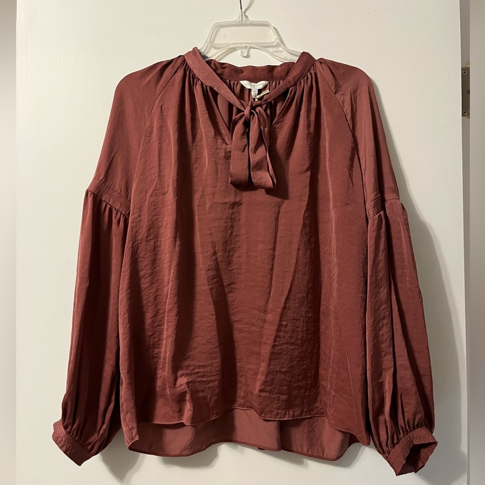 Lucky Brand Women's Blouse in Rust